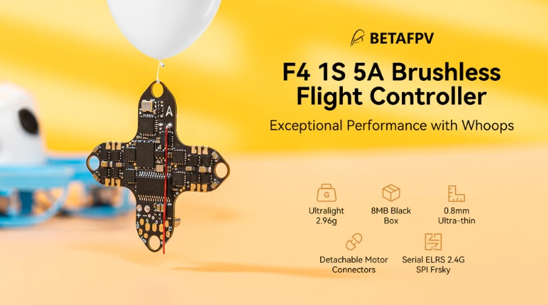 BETAFPV F4 1S 5A AIO Brushless Flight Controller FRSKY / ELRS