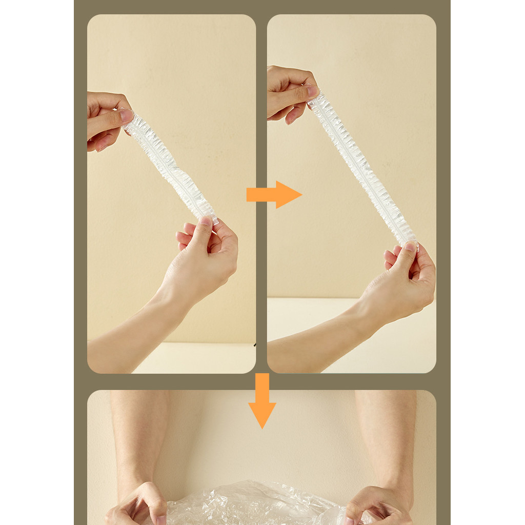 ถุงครอปอาหาร ครอบจานอาหาร