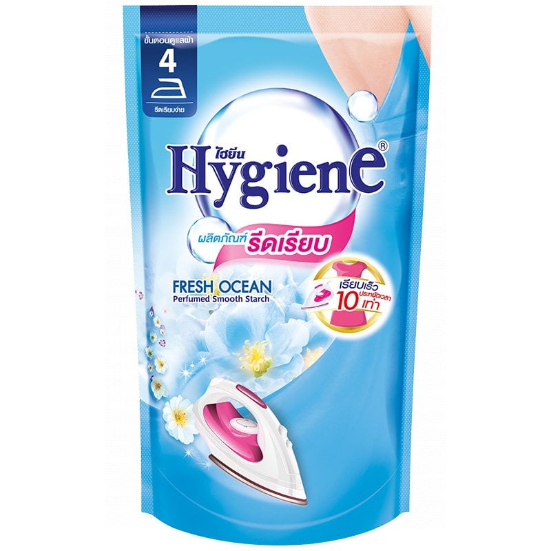 8850092224516 500ML ไฮยีนน้ำยารีดผ้าเรียบ ฟ้า