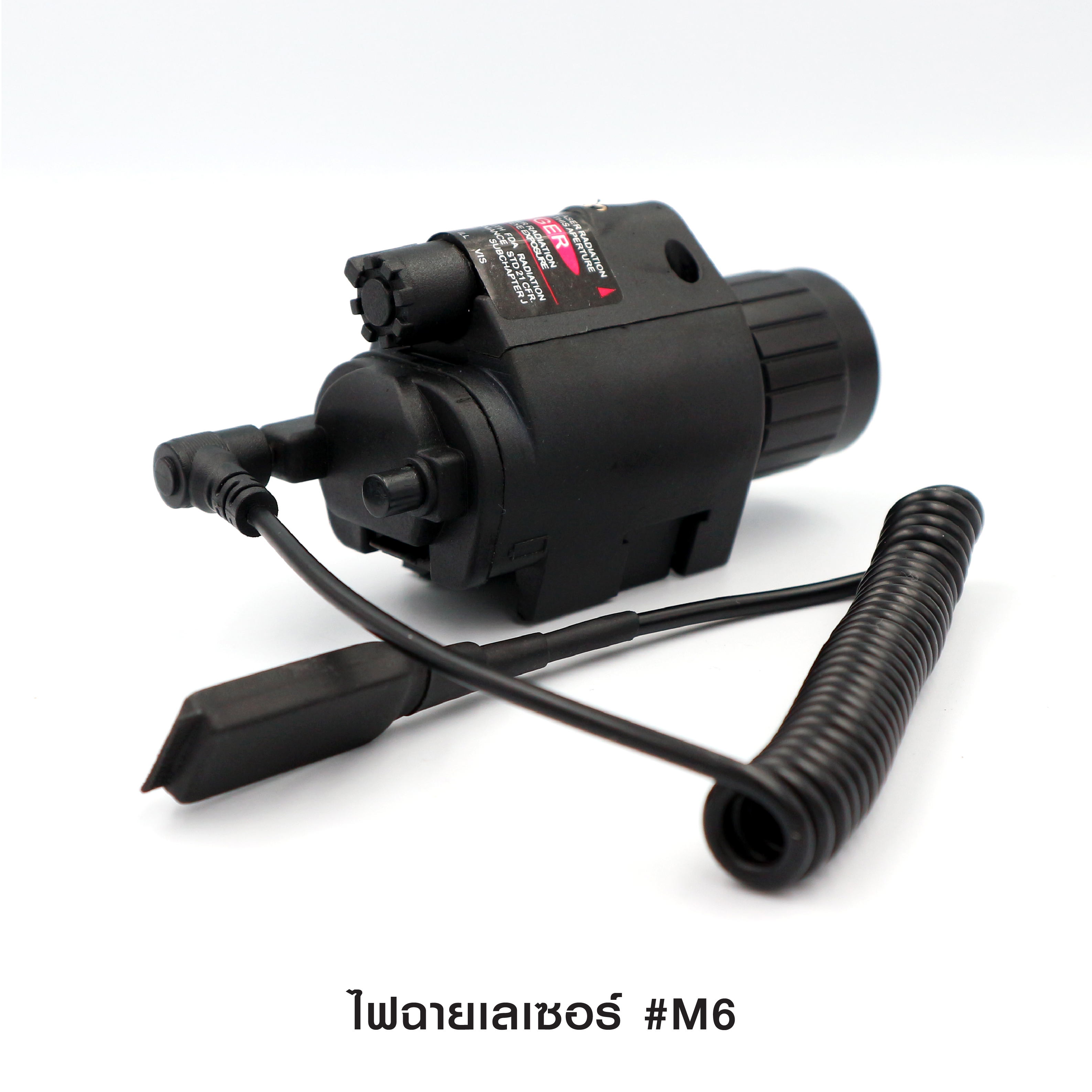 ไฟฉาย M6 ตัวเรือนผลิตจาก Polymer เกรดคุณภาพ หลอด LED