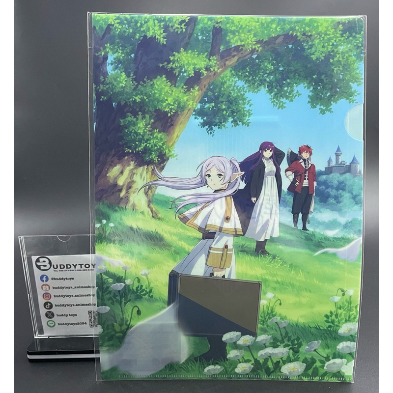 แฟ้ม ฟรีเรน&เฟรุน&สตาร์ค -คำอธิษฐานในวันที่จากลา[Frieren: Beyond Journey's End -Clear File- Frieren&Fern&Stark]