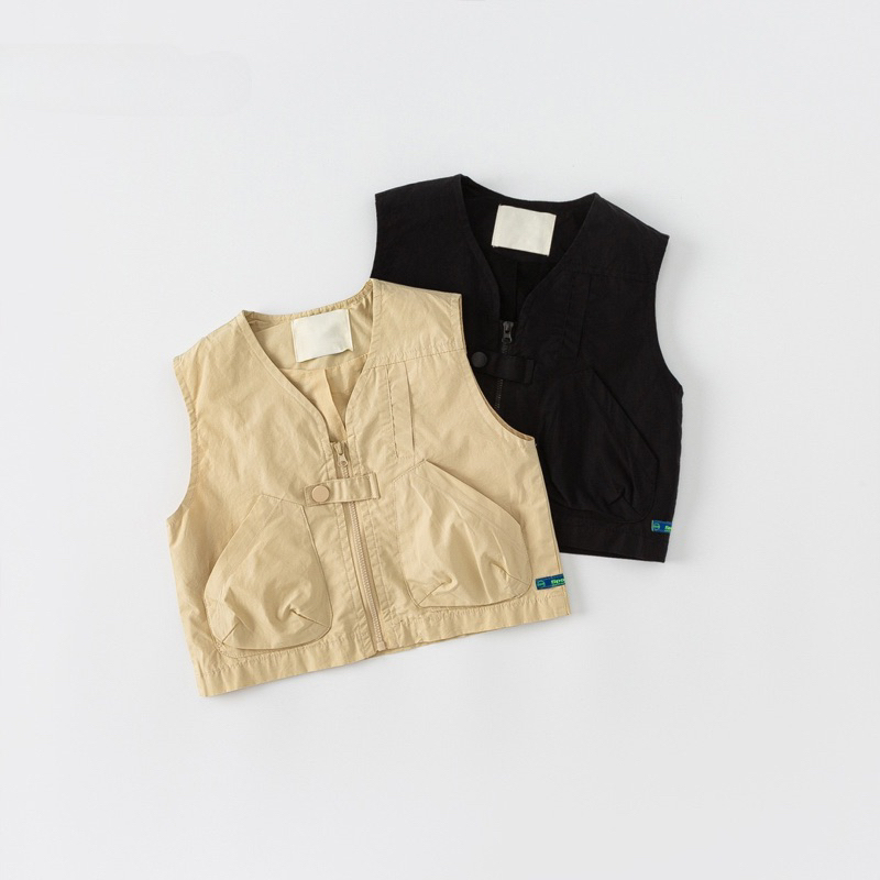 เสื้อกั๊กเด็ก แคมปิ้ง ซาฟารีเวิลด์ เด็กหญิง เด็กชาย 🇹🇭พร้อมส่งในไทย🇹🇭