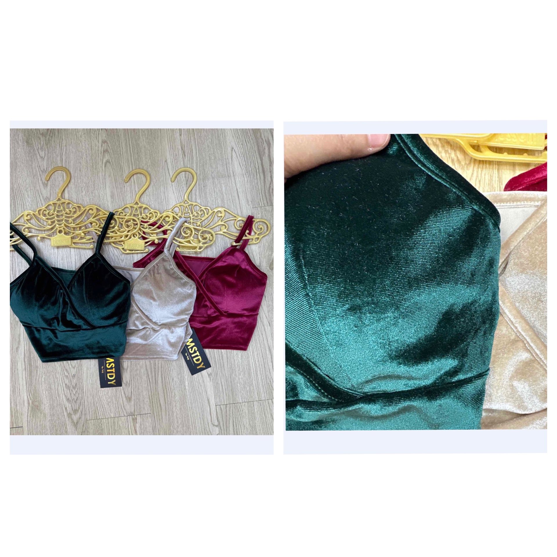 เสื้อสายเดี่ยว เสื้อครอปแฟชั่น สินค้าพร้อมส่ง