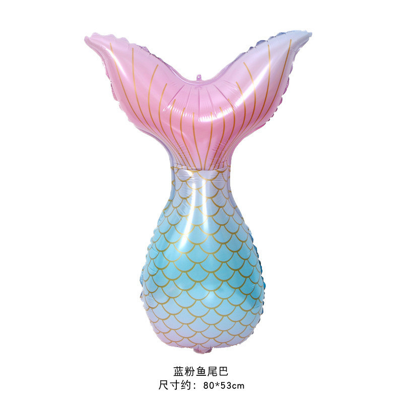 ลูกโป่งนางเงือกน้อย หางนางเงือก (PT116,PT117)