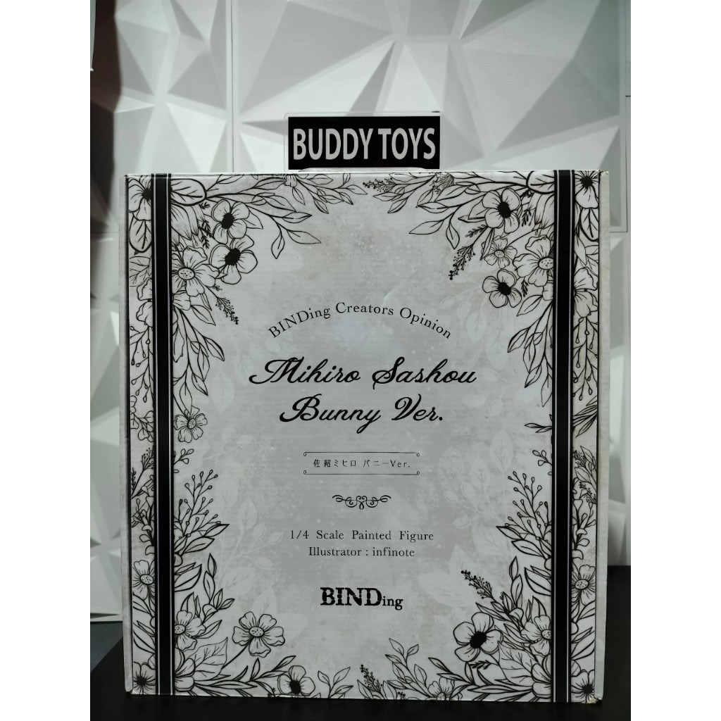 [ Figure แท้ ] #มือสอง Binding Creator's Opinion - Sashou Mihiro Bunny Ver. 1/4 Scale ฟิกเกอร์+โปสการ์ด [ BINDING ]