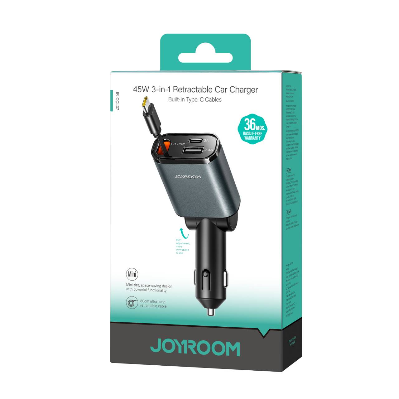JOYROOM JR-CCL07 45W 3in1