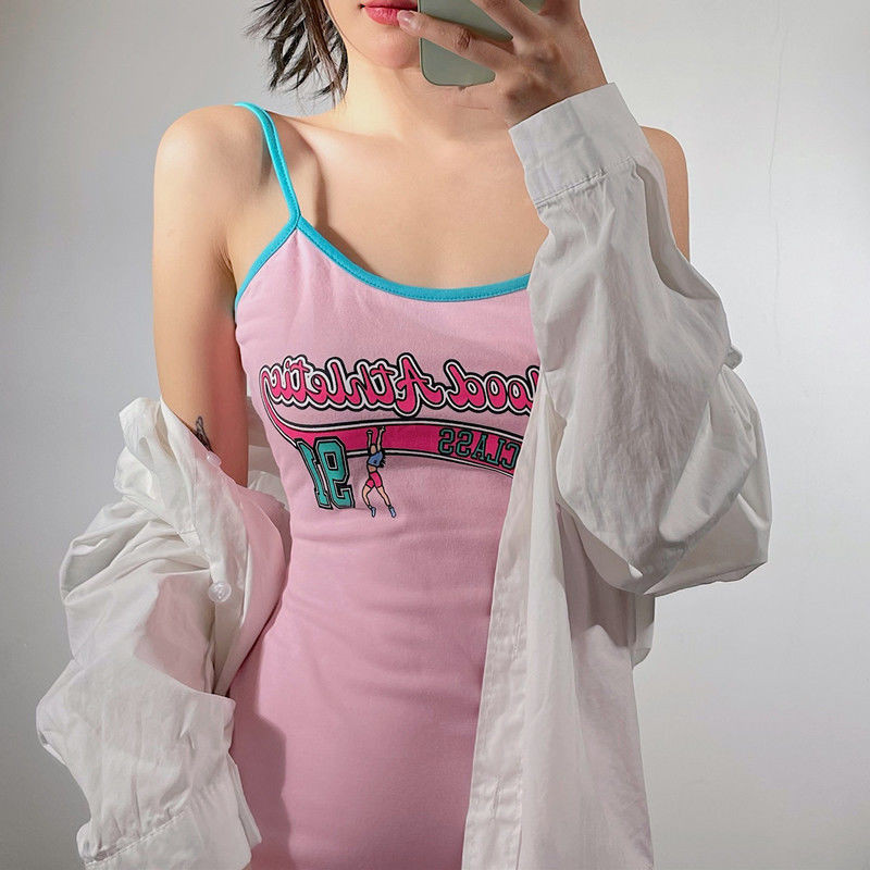 ชุดเดรสโชว์หลัง แนวเซ็กซี่ Y2K CN2079