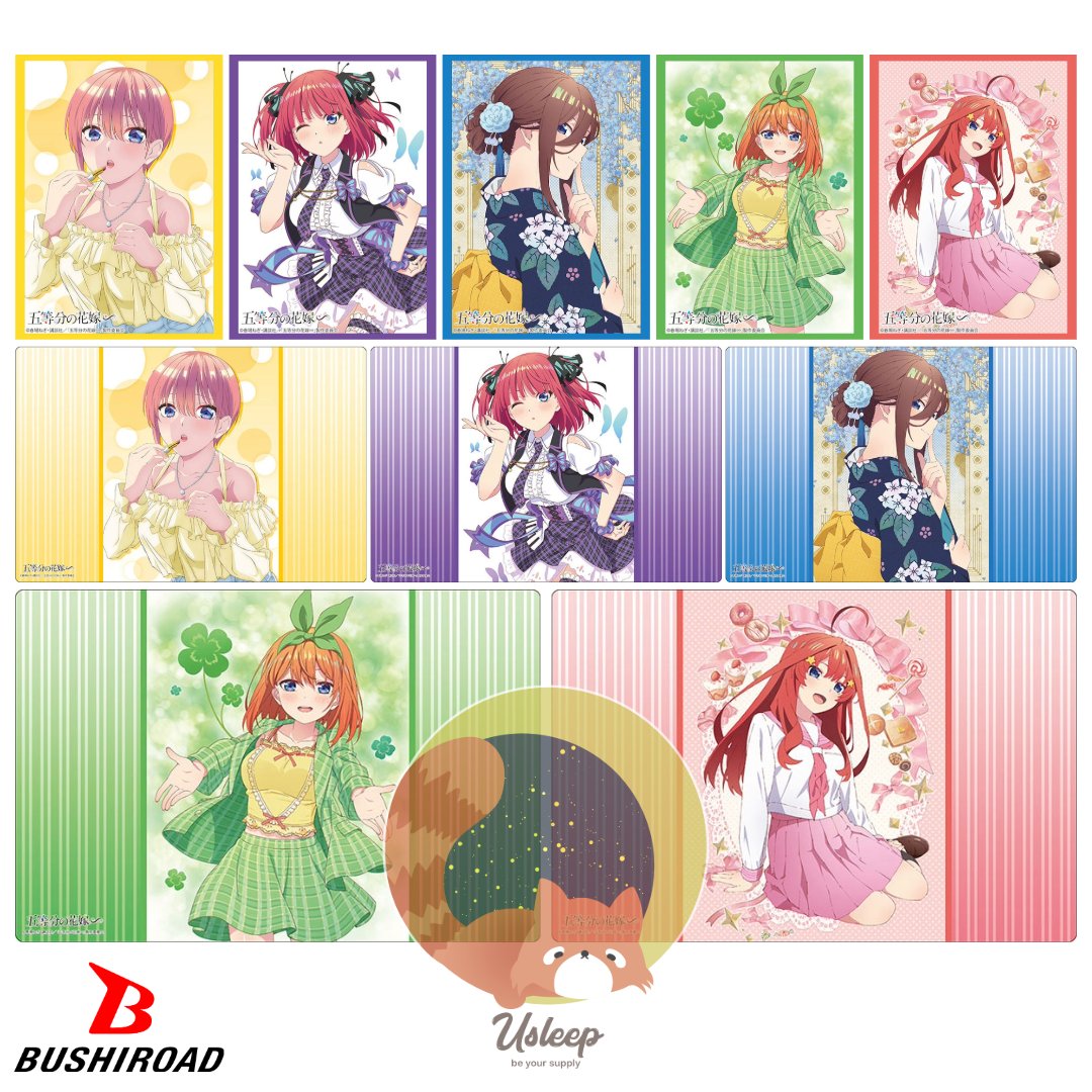 [PRE-ORDER] Bushiroad Sleeve & Rubber Mat V2 Gotoubun no Hanayome ∽ Part.2