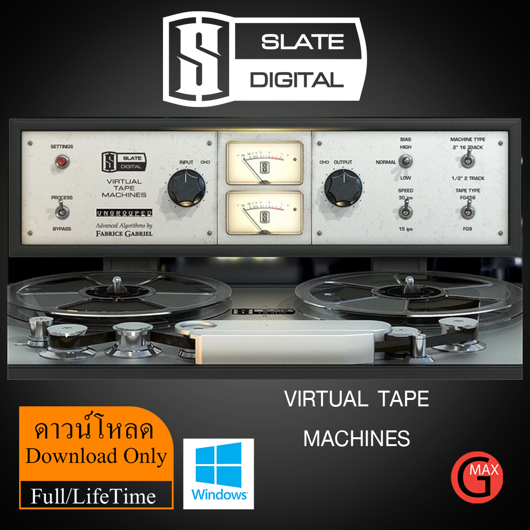 Slate.Digital VIRTUAL TAPE MACHINES 1.2.5[AAX,VST] - Windows