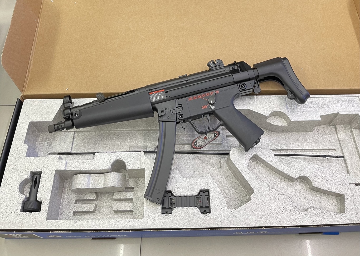 MP5 A3 TGM RTS ETU AEG Airsoft - G&G