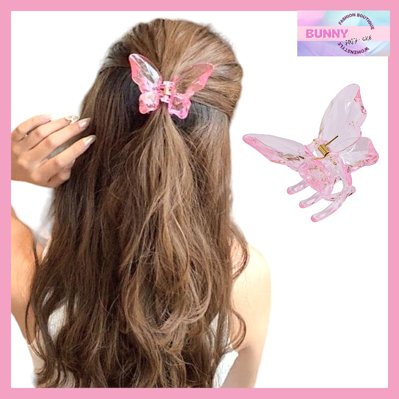 กิ๊บติดผม กิ๊บผีเส้อ กิ๊บดอกลีลาวดี สไตล์เกาหลี กิ๊บหนีบผม