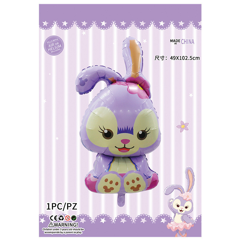 ลูกโป่งการ์ตูน ตกแต่งฉากหลัง ลูกโป่งน่ารัก