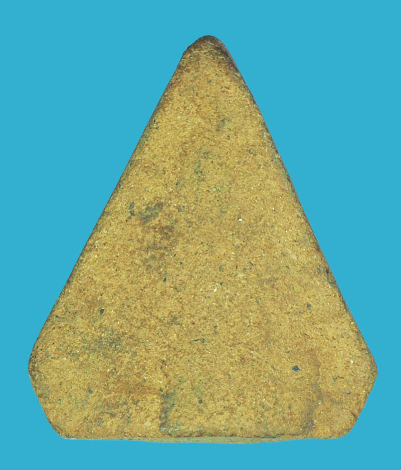 A5460 พระพิพม์ โพธิจักร หลวงพ่อลี วัดอโศกการาม รุ่นใหม่ ไม่ทราบปีสร้าง เนื้อดิน 9.1