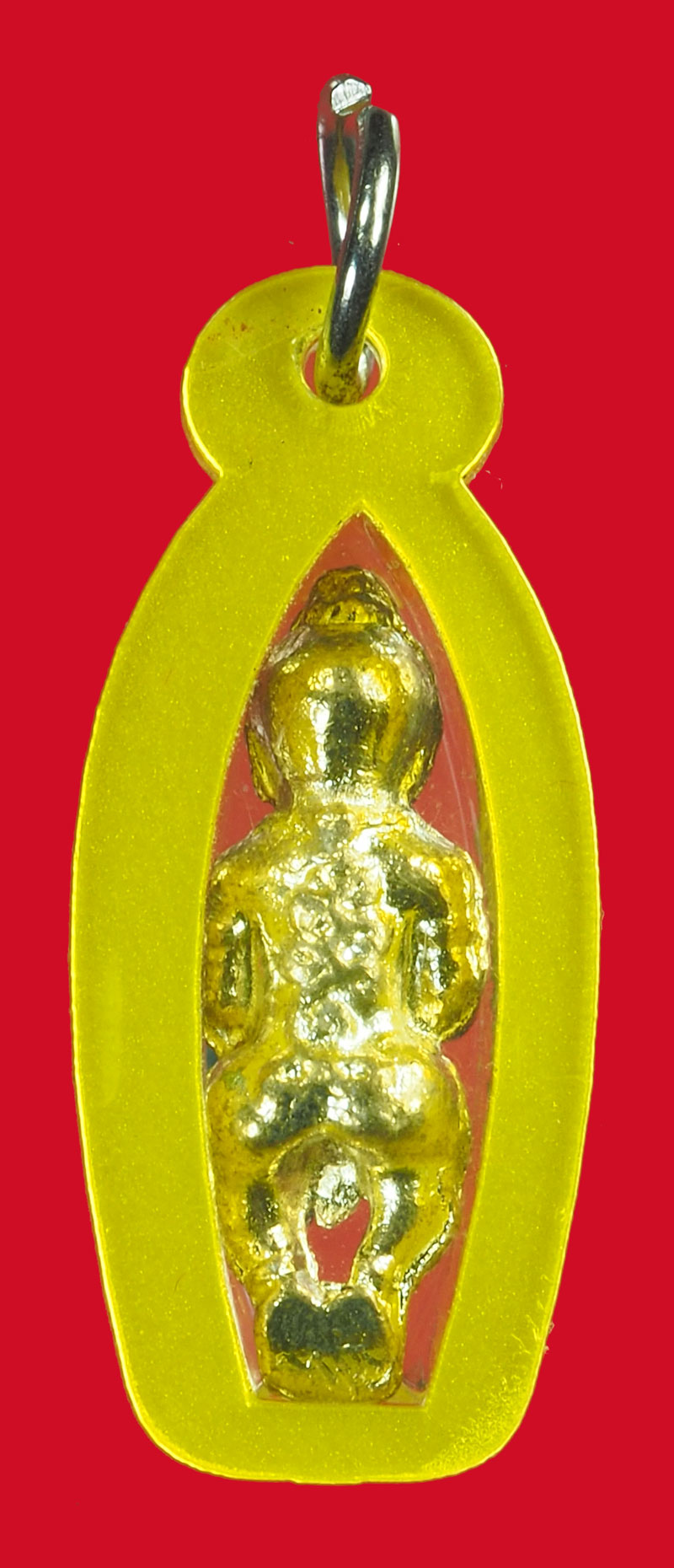 A5032 กุมารทอง เนื้อตะกั่วชุบทอง เลี่ยมพลาสติก ไม่ทราบที่ 12