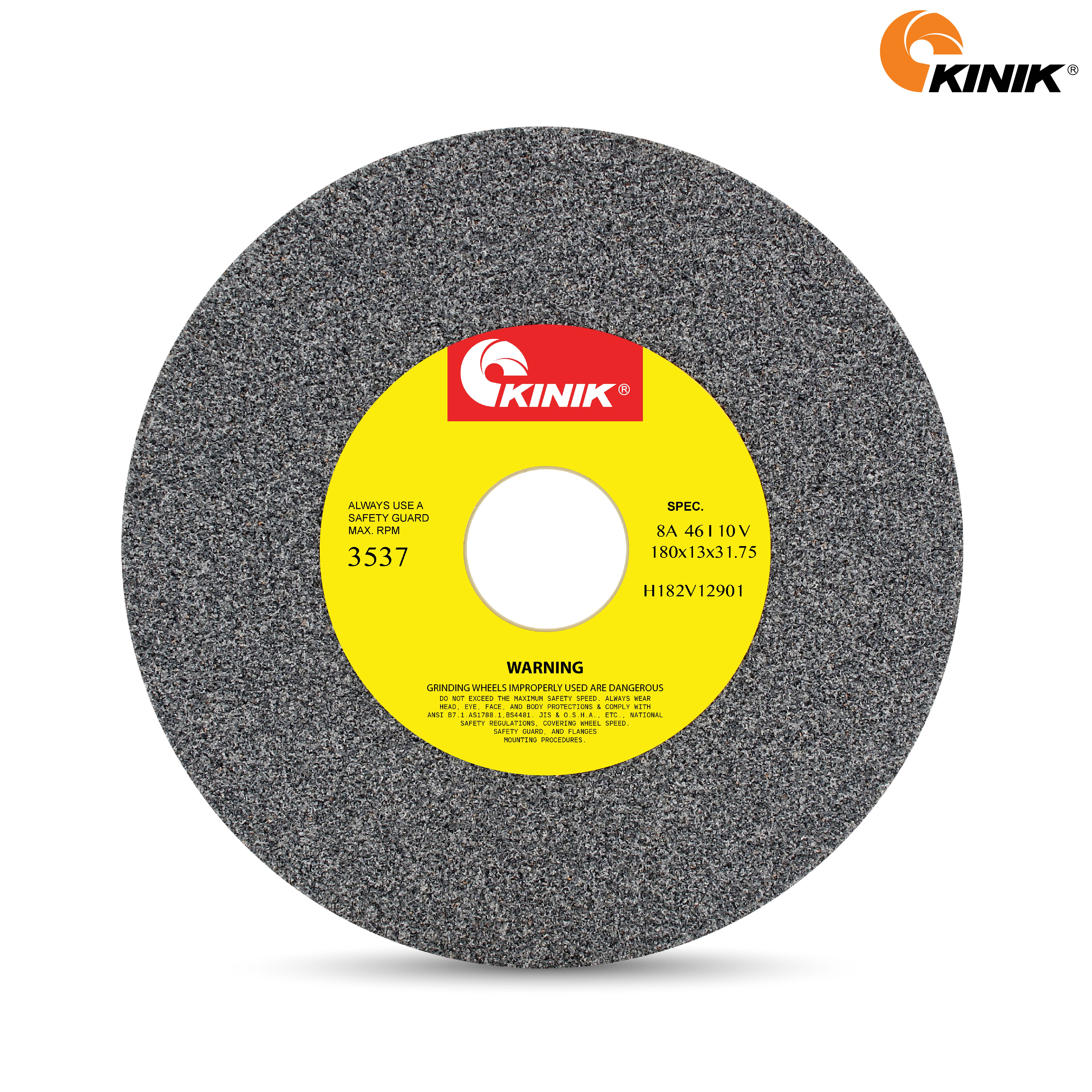หินเจียร KINIK 8A46IV1A 180x13x31.75 mm.