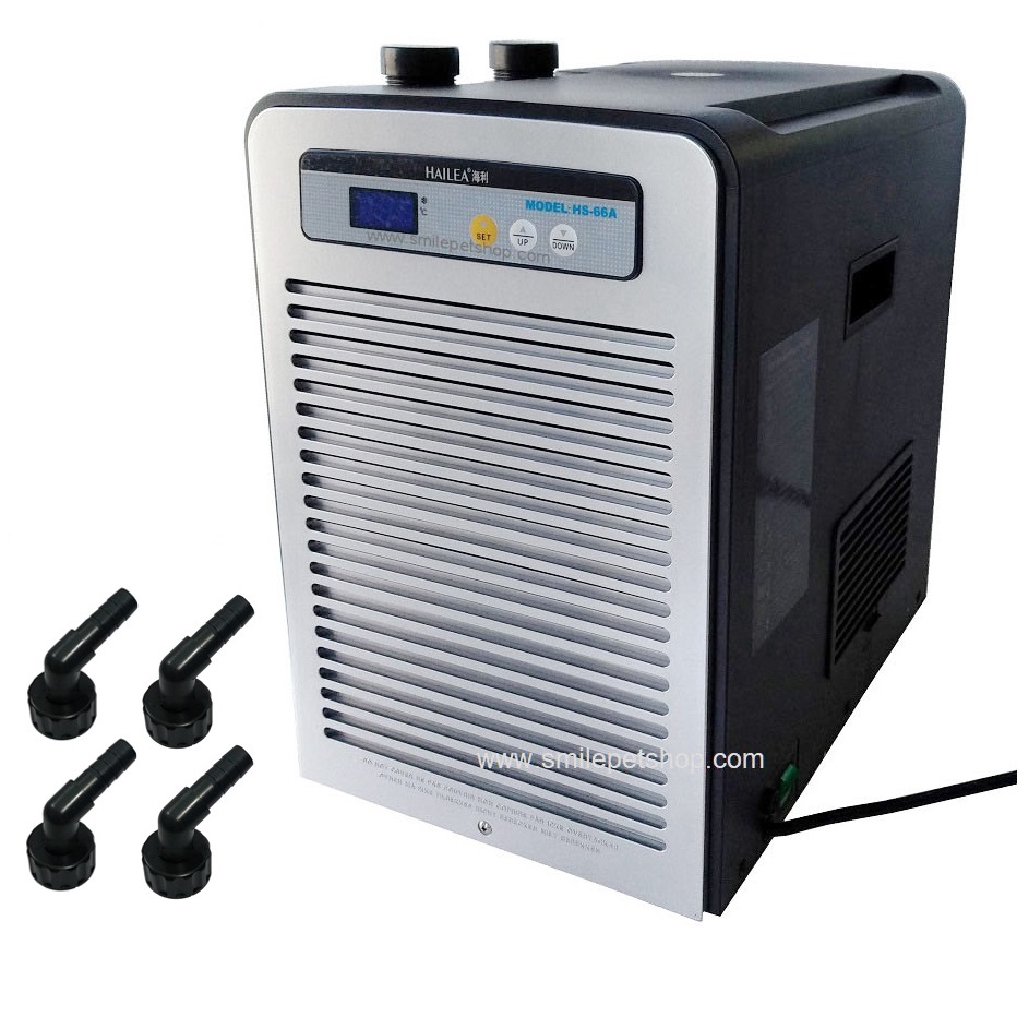 HAILEA HS-66A(เครื่องทำความเย็น ชิลเลอร์ ตู้ปลา อ่างเลี้ยงปลา สำหรับน้ำปริมาตรไม่เกิน 300 ลิตร)