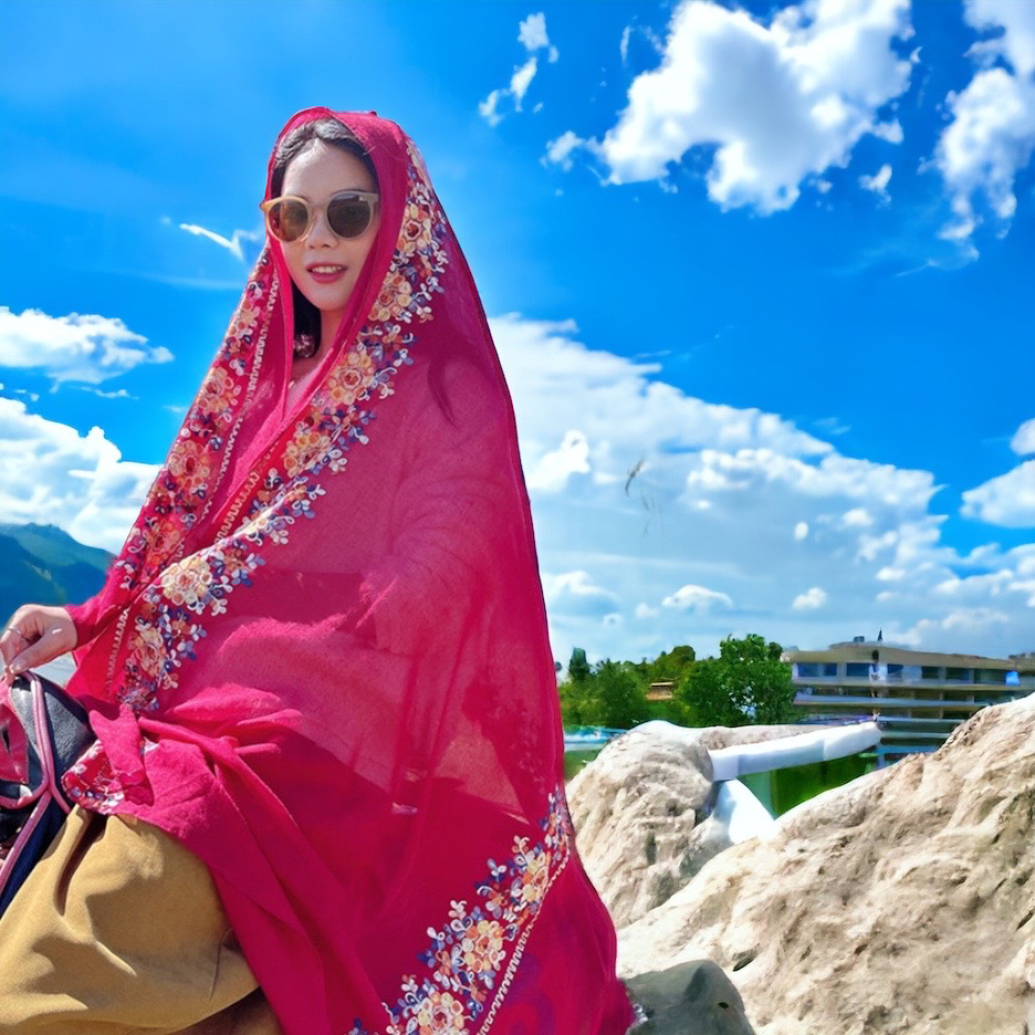 ผ้าคลุมไหล่ สไตล์โบฮีเมียน สวยมาก!!🧣พร้อมส่งในไทย