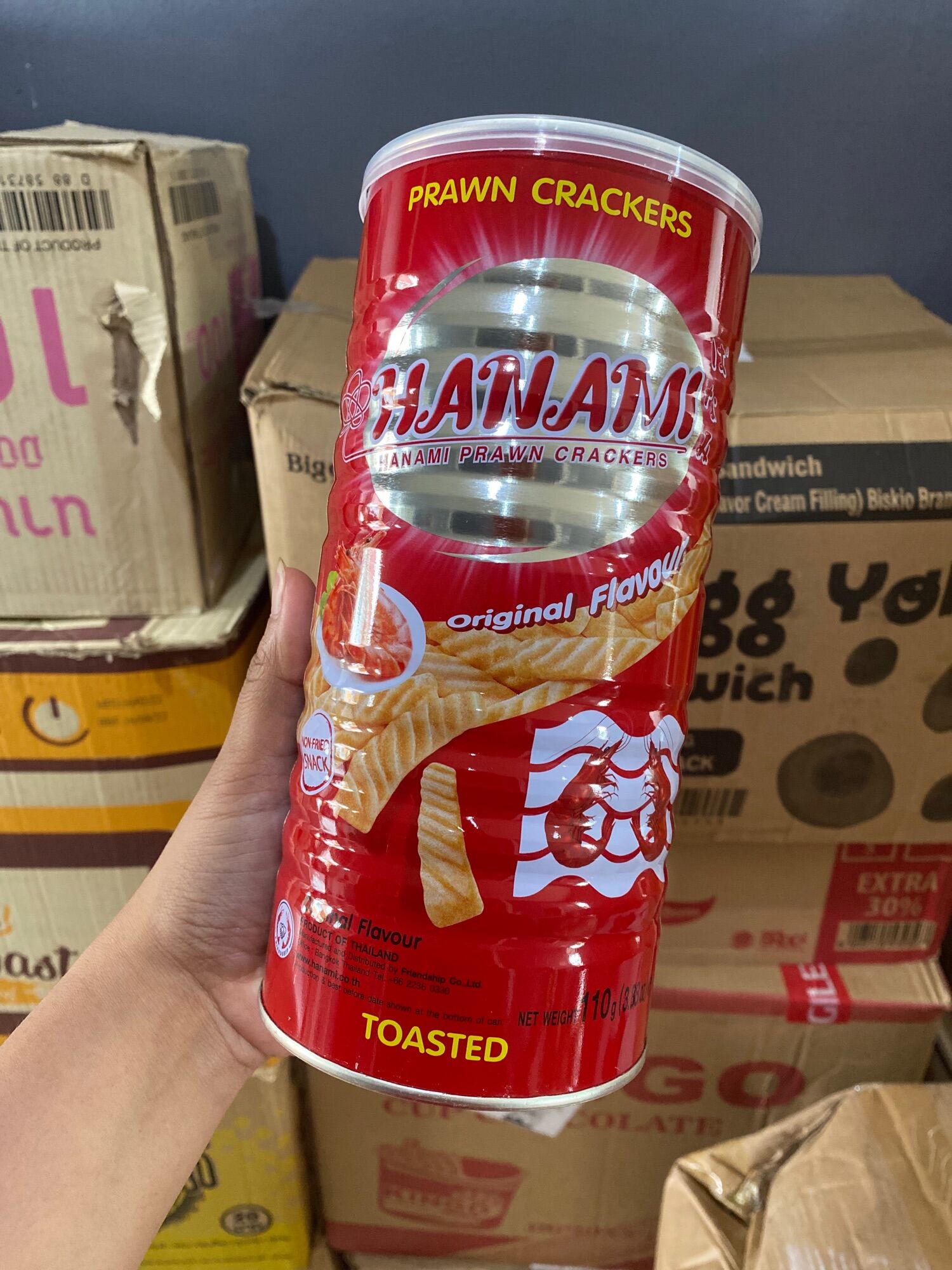 8852052110600 ฮานามิ รสดั้งเดิม 110ก. (กระป๋อง)