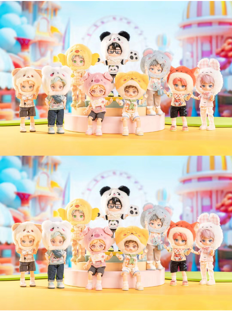 【SIMONTOYS】Peetsoon 佩特森游园会系列可动关节玩偶12分BJD盲盒摆件玩具