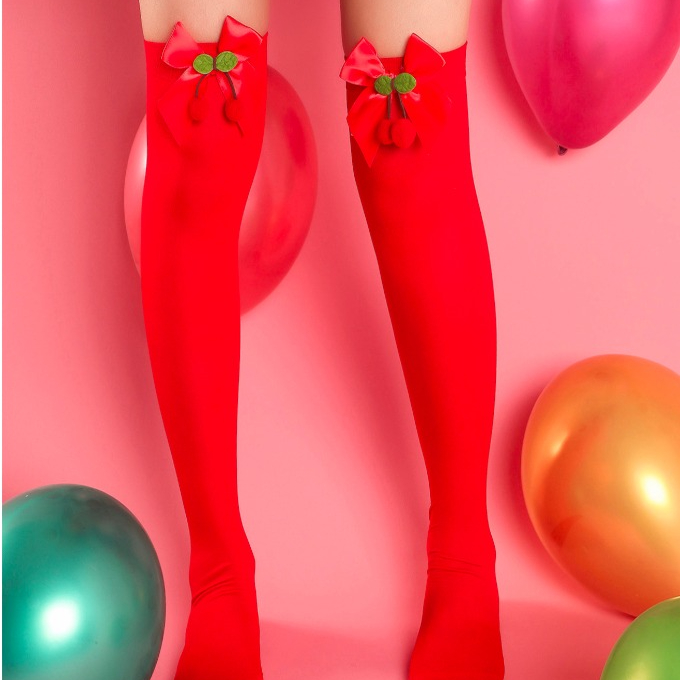 ถุงน่องคริสต์มาส Christmas ถุงน่องแดง