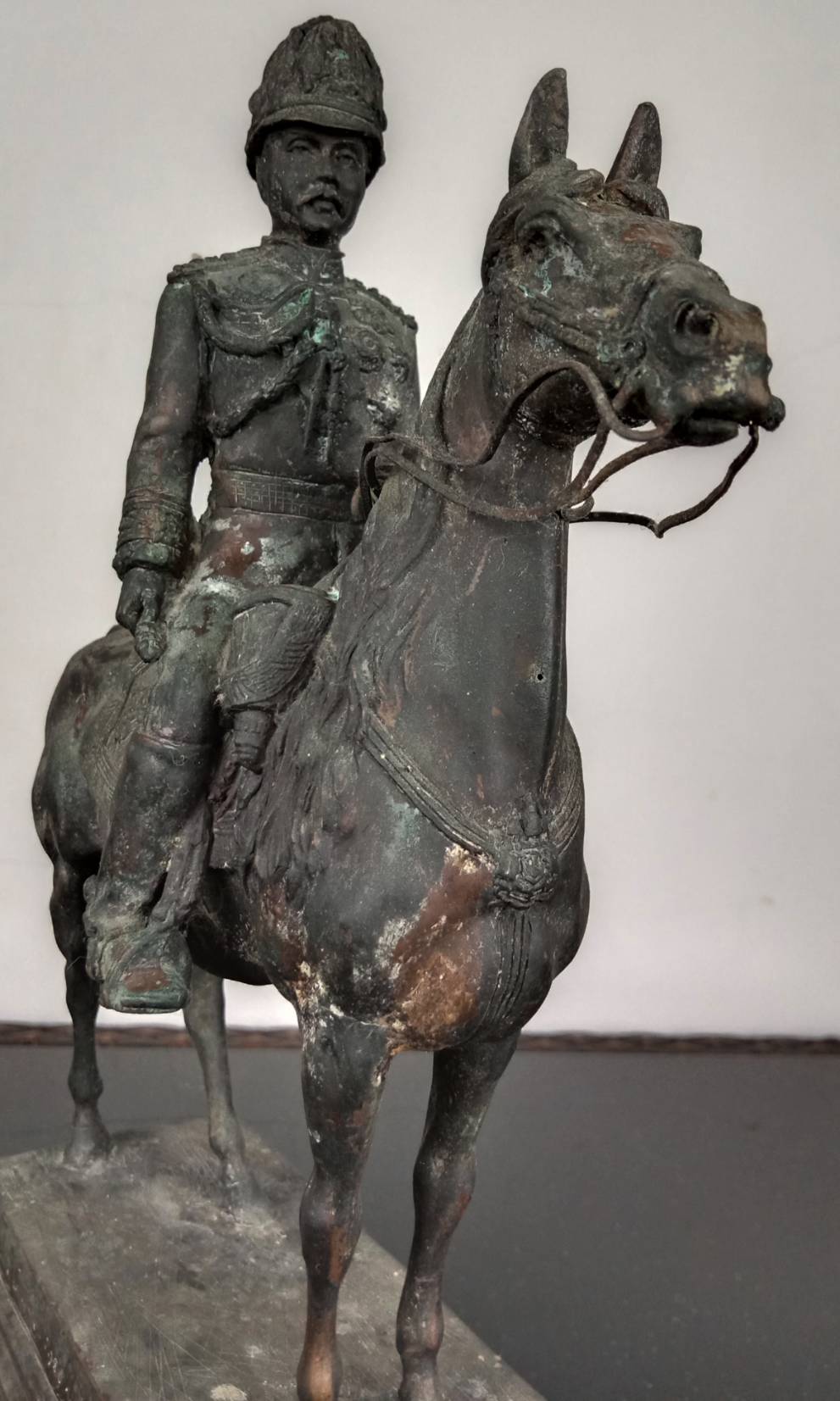 592.พระบรมรูปหล่อในหลวงรัชกาลที่ 5 พระบาทสมเด็จพระปรมินทรมหาจุฬาลงกรณ์ พระจุลจอมเกล้าเจ้าอยู่หัวทรงม้า(พระบรมรูปทรงม้า)