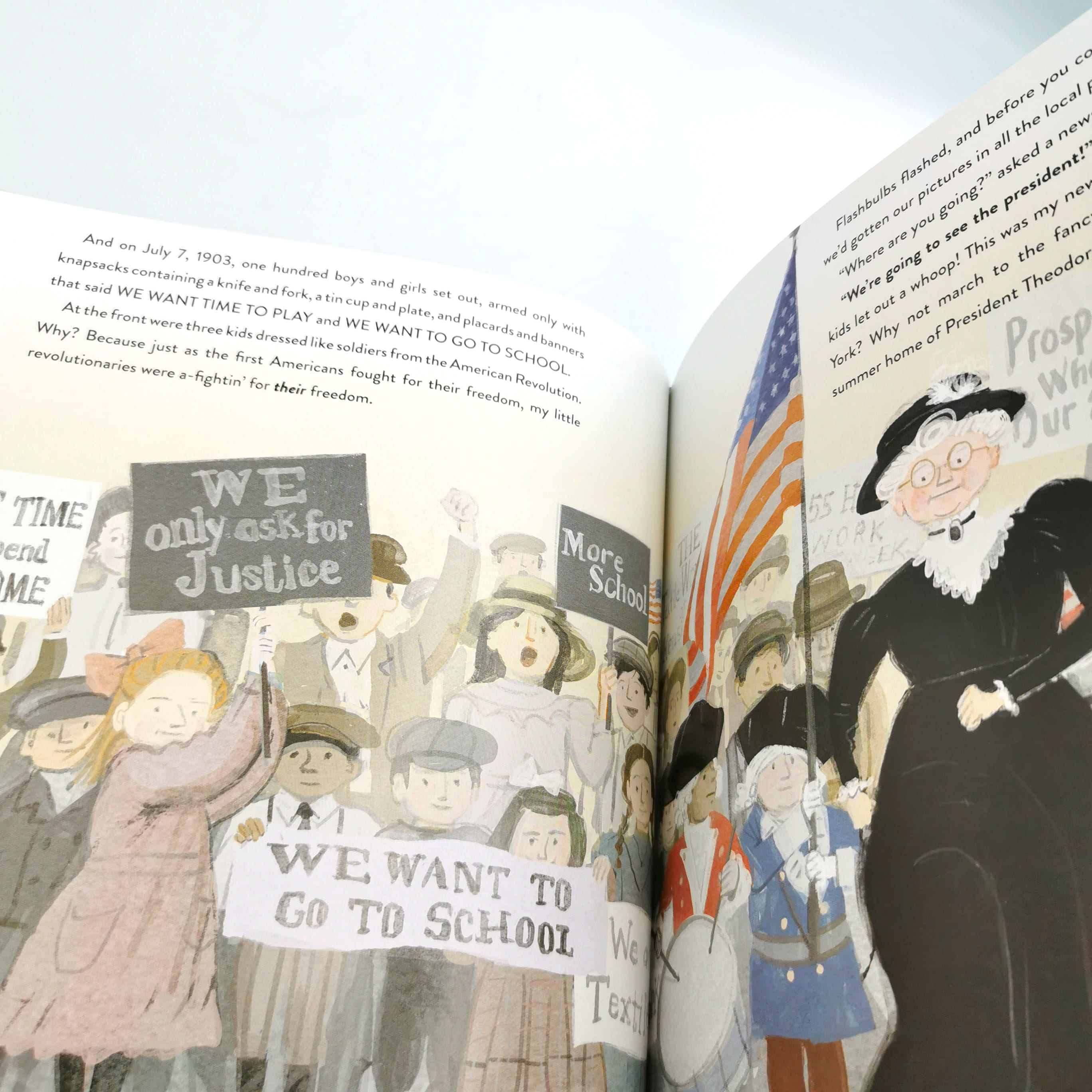 Mother Jones and Her Army of Mill Children