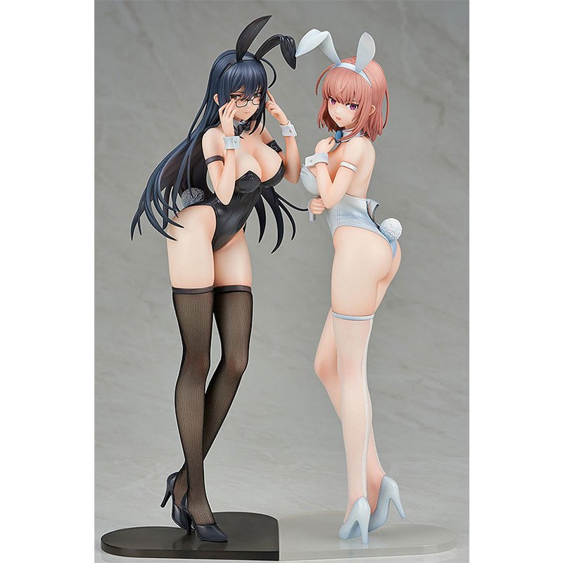 [ Figure แท้ ] Ikomochi Original Character Black Bunny Aoi & White Bunny Natsume 1/6 Scale + Bonus [ Enso Toys ]