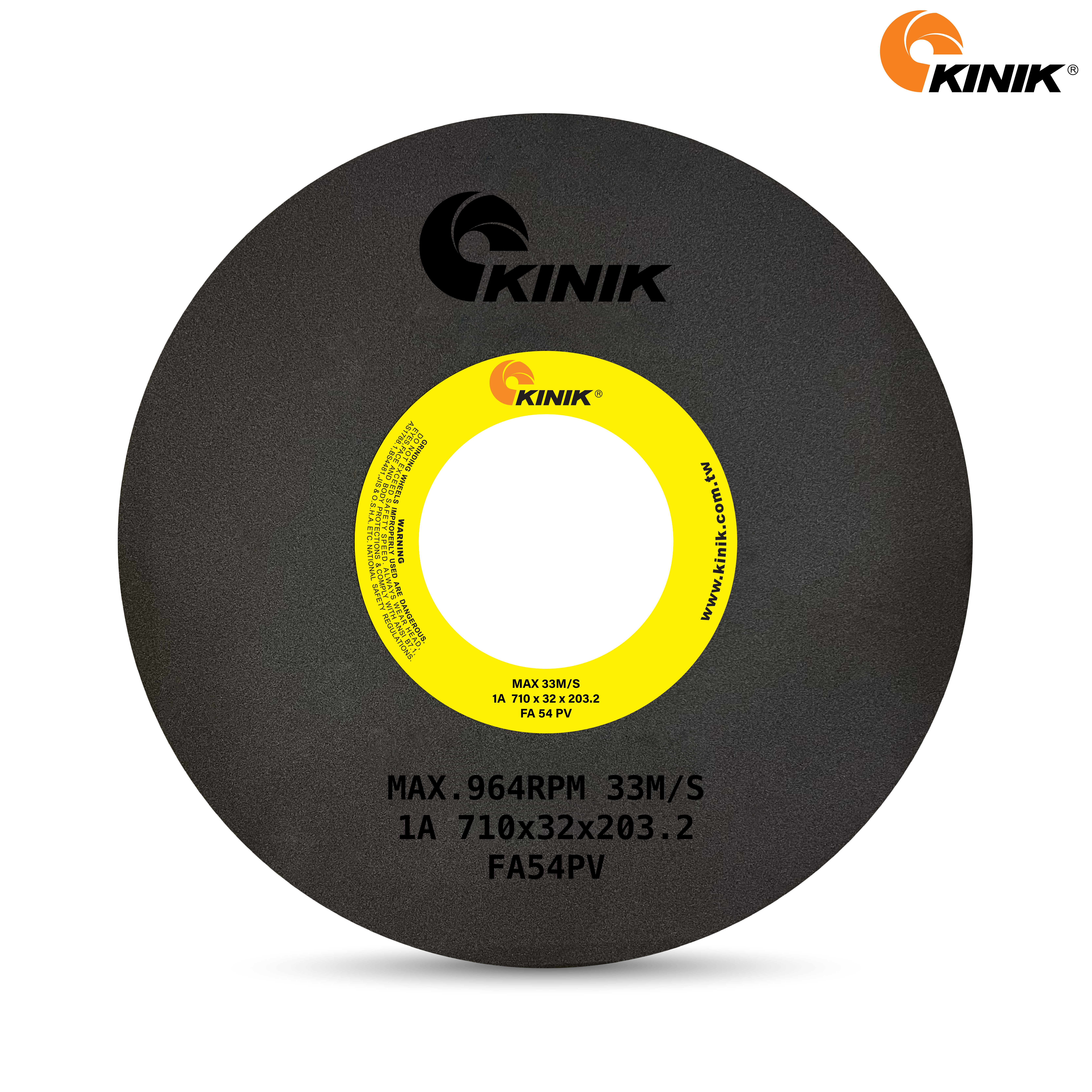 หินเจียร KINIK FA54PV1A 710x32x203.2 mm.