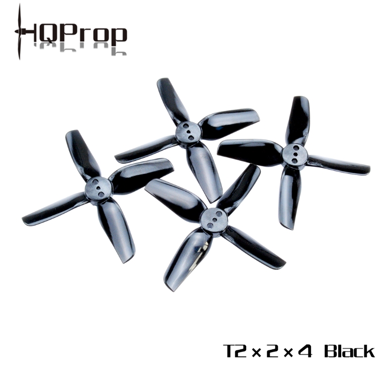 HQprop T2X2X4 แกน 1.5mm Shaft Micro Whoop Prop ใบพัดโดรน 2นิ้ว 1ถุง