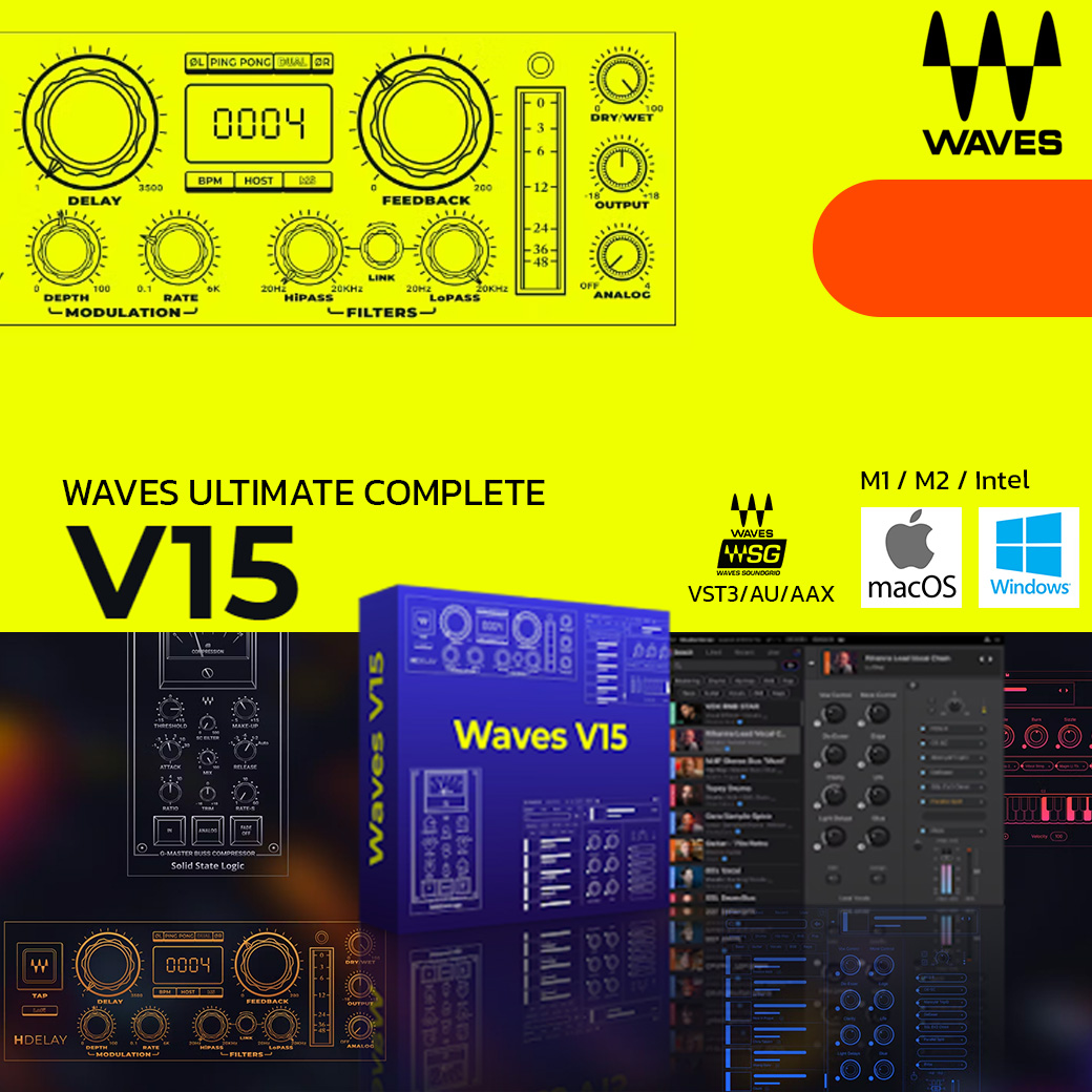 Waves Complete 15[AAX,AU,VST] - MacOS