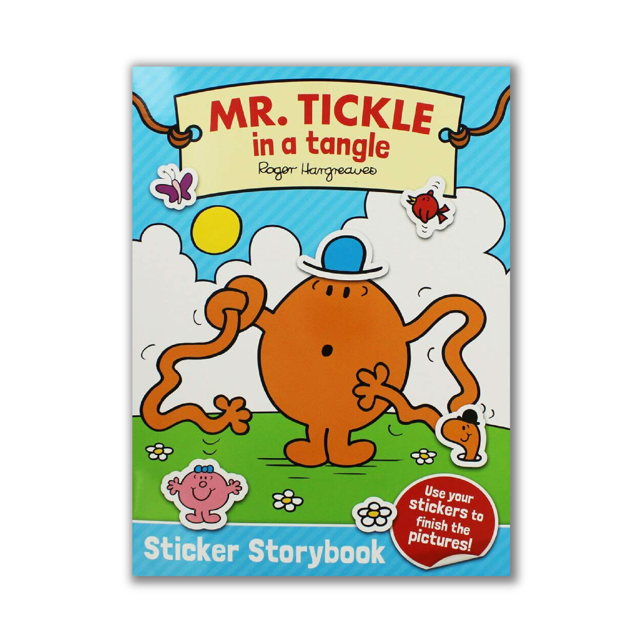Mr. Tickle In A Tangle Sticker Storybook