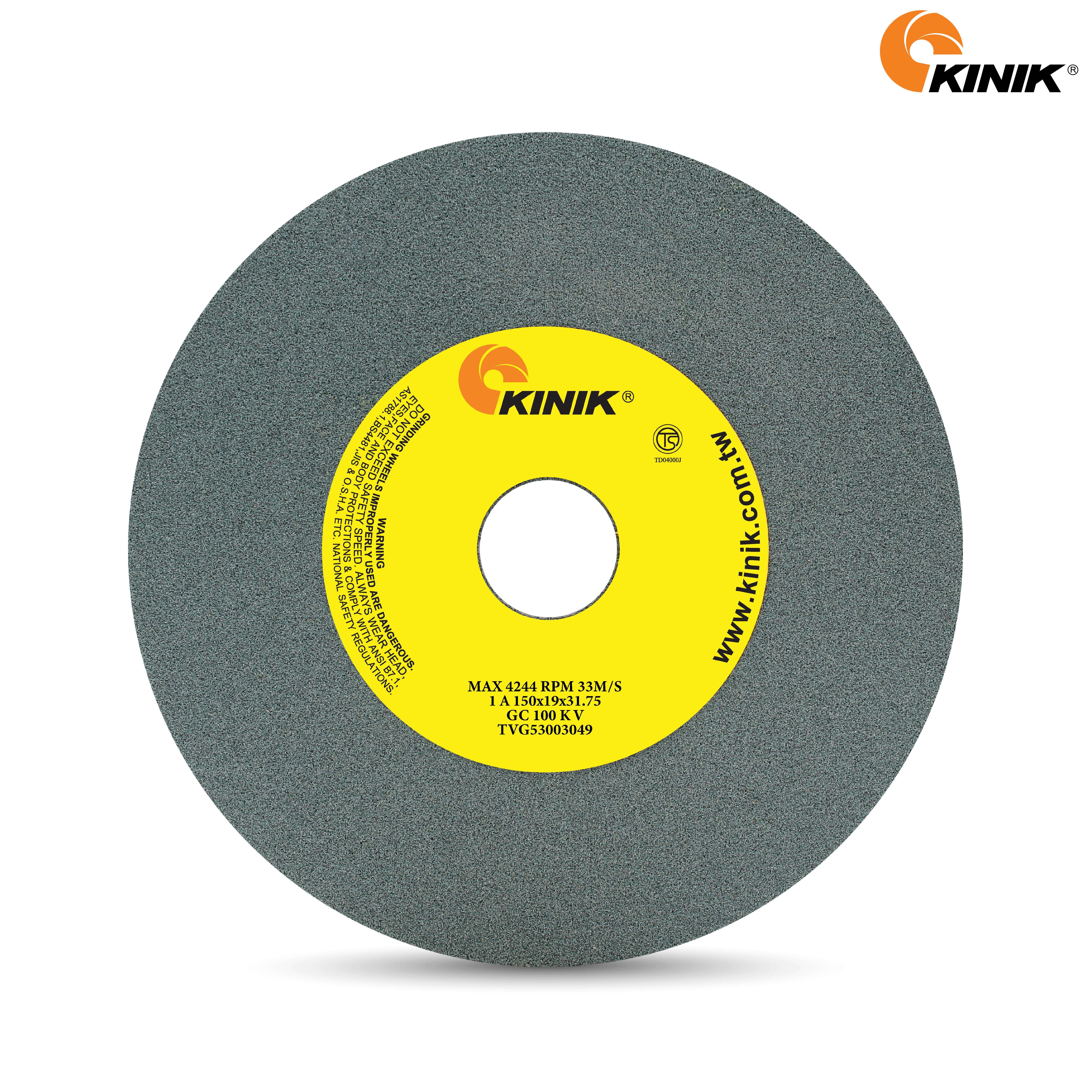 หินเจียร KINIK GC100KV1A 150x19x31.75 mm.