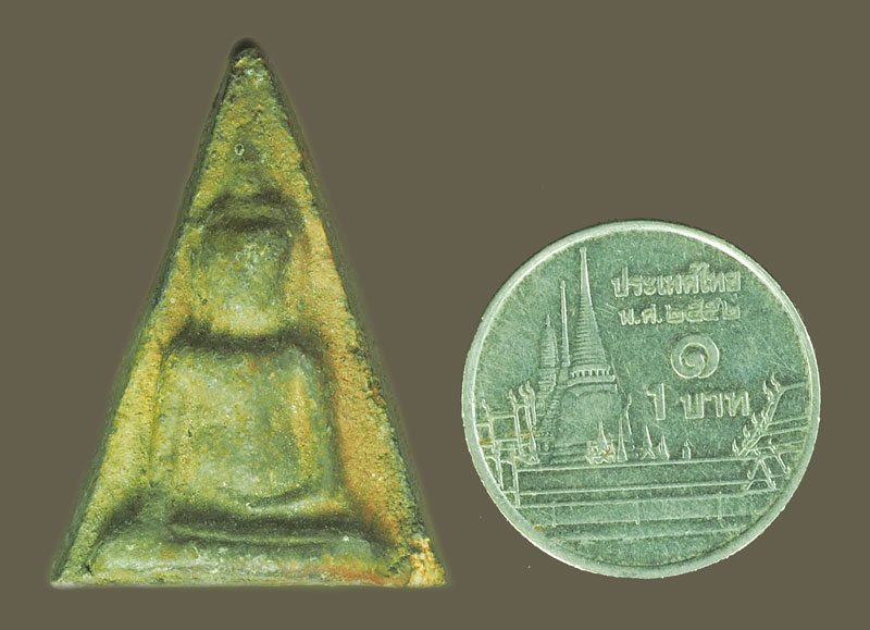 A5293 พระนางพญา เนื้อดิน เก่าไม่ทราบที่และปีสร้าง 9.1