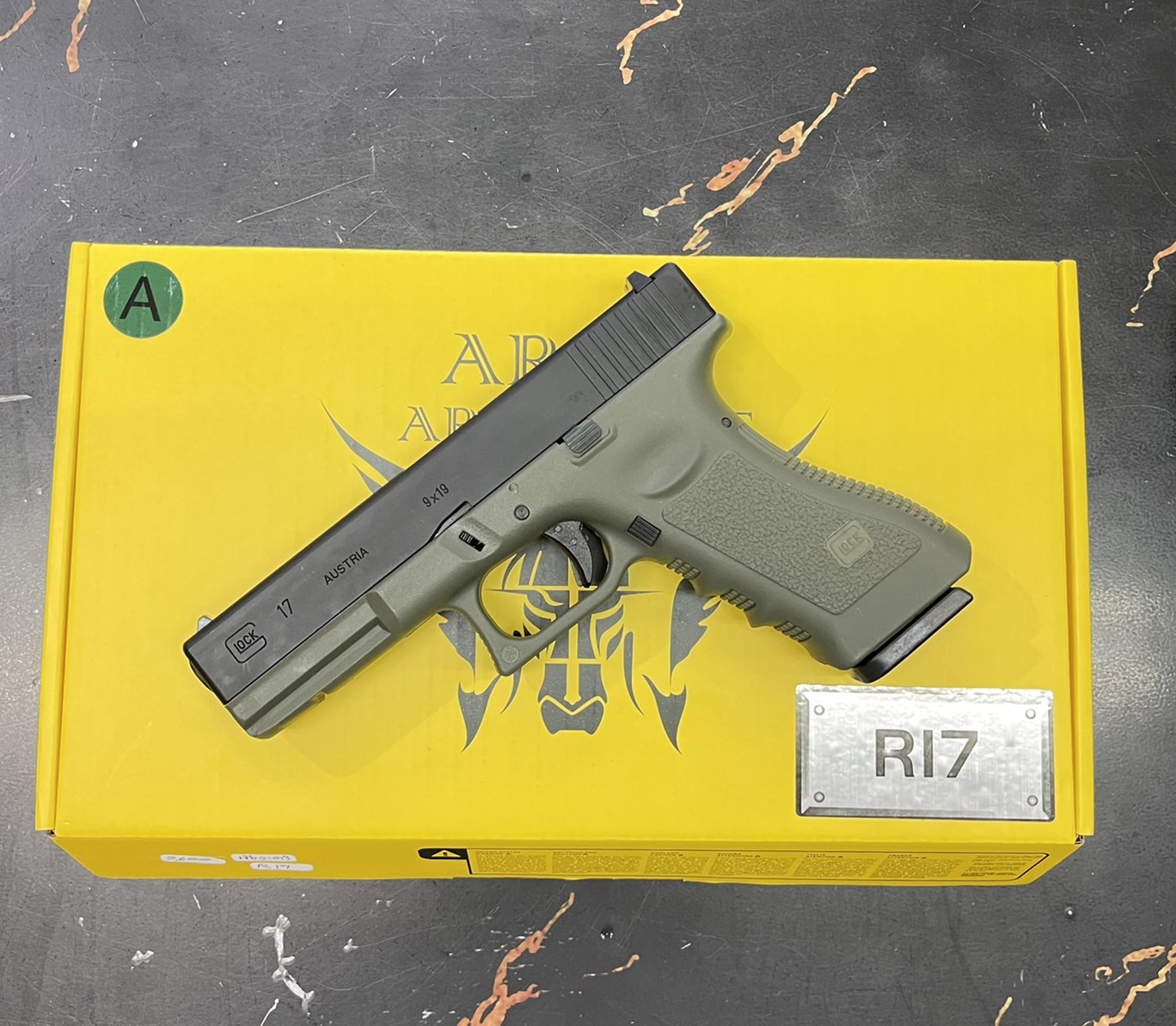 R17-A : Glock17 Gen3 เขียว - ARMY Armament