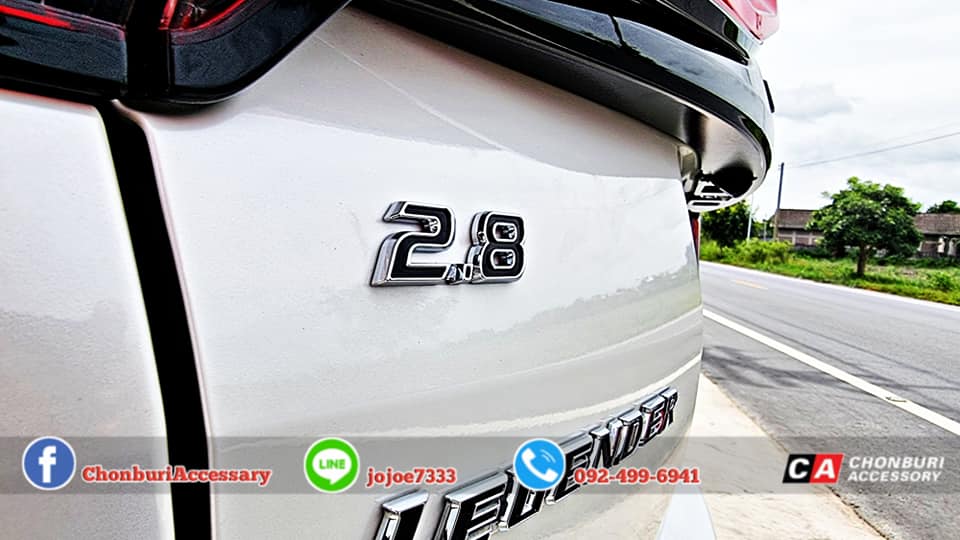 ตัวหนังสือฝาท้าย2.8LEGENDER ปี 2022 (แท้ห้าง) โตโยต้า ฟอร์จูนเนอร์