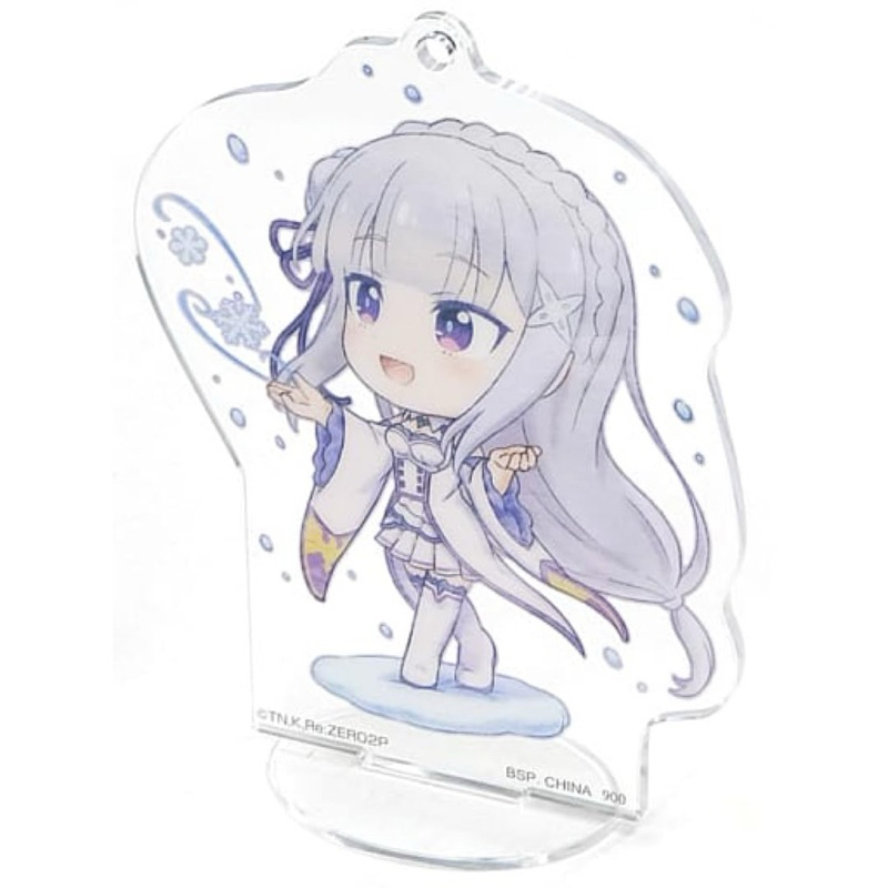 พวงกุญแจอะคริลิค เอมิเลีย-รีซีโร่[Re:Zero Starting Life In Another World -Acrylic Keychain- Emilia]