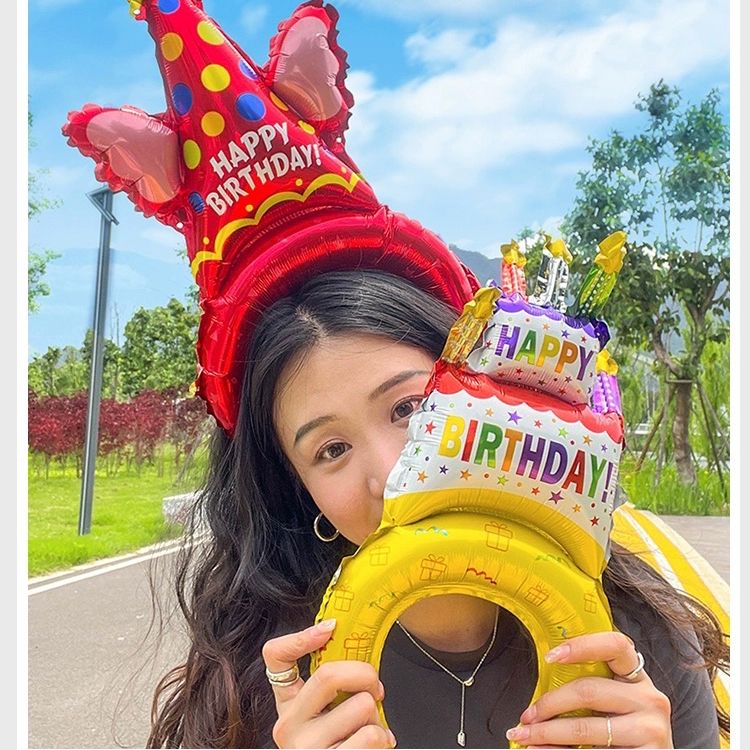 ที่คาดผม มงกุฎ แว่นตาแฟชั่น วันเกิด งานปาร์ตี้ พร็อพถ่ายรูป