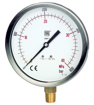 เกจวัดแรงดัน NUOVA FIMA Pressure Gauge MS1 DS150A DN150 ( 6" )