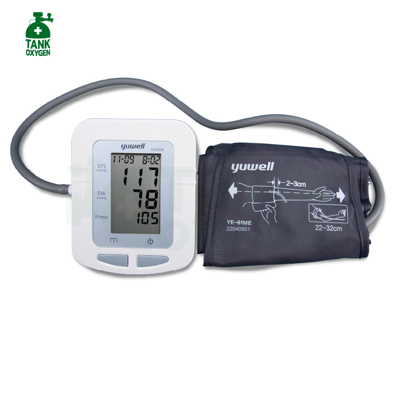 Yuwell รุ่น YE660B เครื่องวัดความดันอัตโนมัติ ประกันศูนย์ไทย 5 ปี