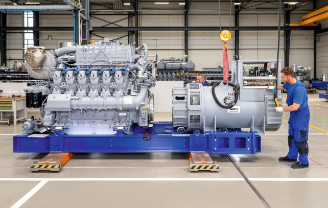 จำหน่าย นำเข้า ขาย อะไหล่ของเครื่องยนต์ MTU 396 Series engine