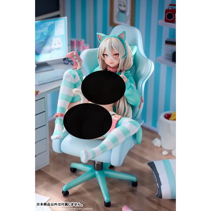 [ Figure แท้ ] #พร้อมส่ง Danimaru Original Character - Nekomata Gamer Shiro 1/6 Scale [ Lovely ]