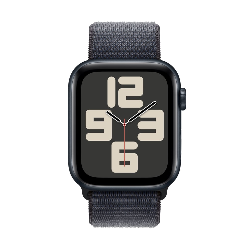 Apple Watch SE 2 GPS 44mm Midnight Aluminium Case 2 with Ink Sport Loop