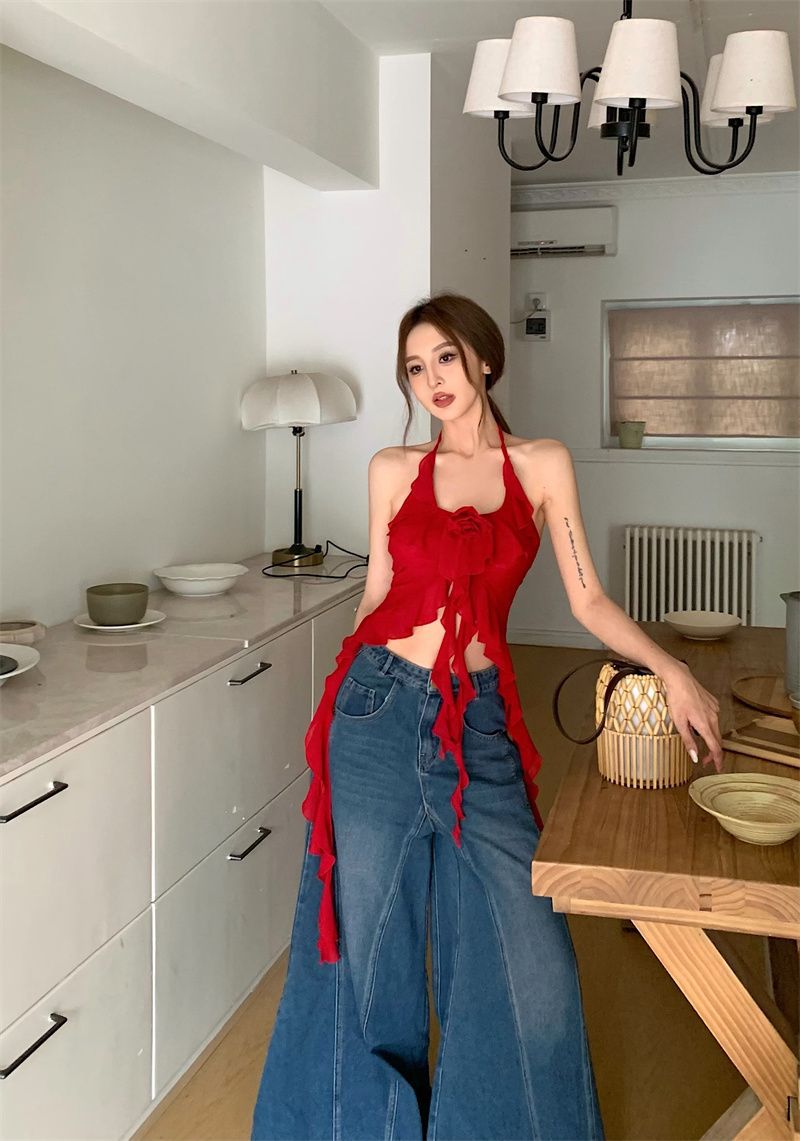 เสื้อสายเดี่ยว สไตล์เกาหลี รหัส CN2633