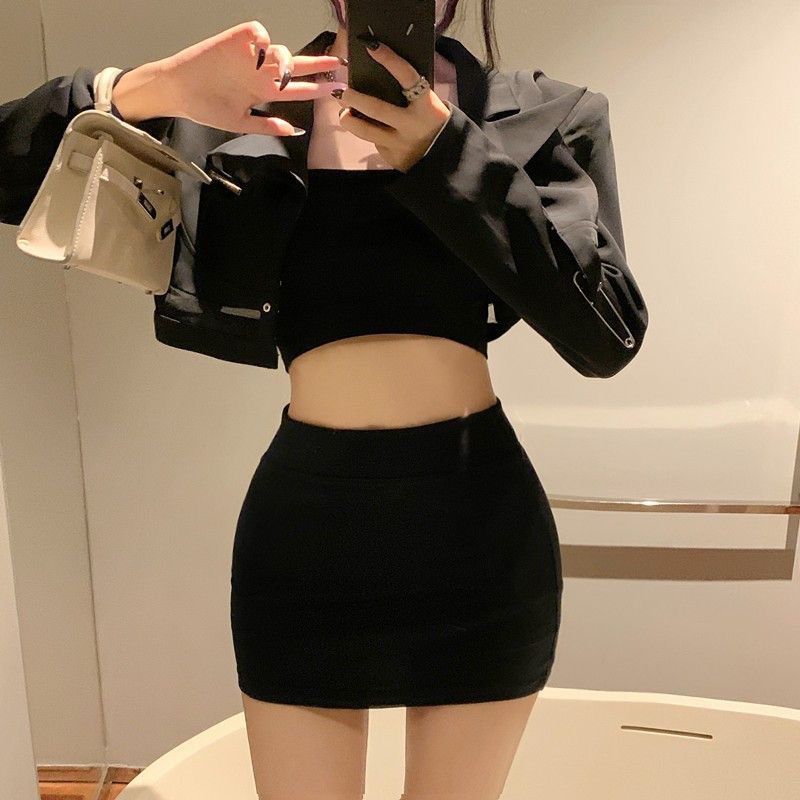 กระโปรงทรงเอ กระโปรงสั้นรัดรูป กระโปรงเซ็กซี่ JB008