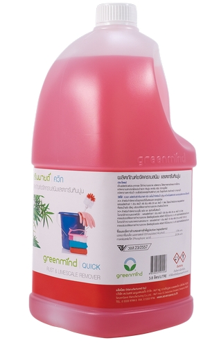 ผลิตภัณฑ์ขจัดคราบสนิม และตะกรันหินปูน กรีนมายด์ ควิก (QUICK)