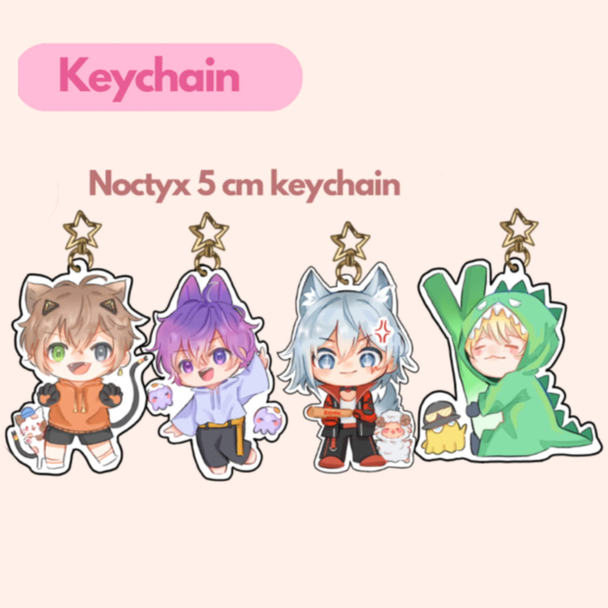 Noctyx Keychain 5 cm