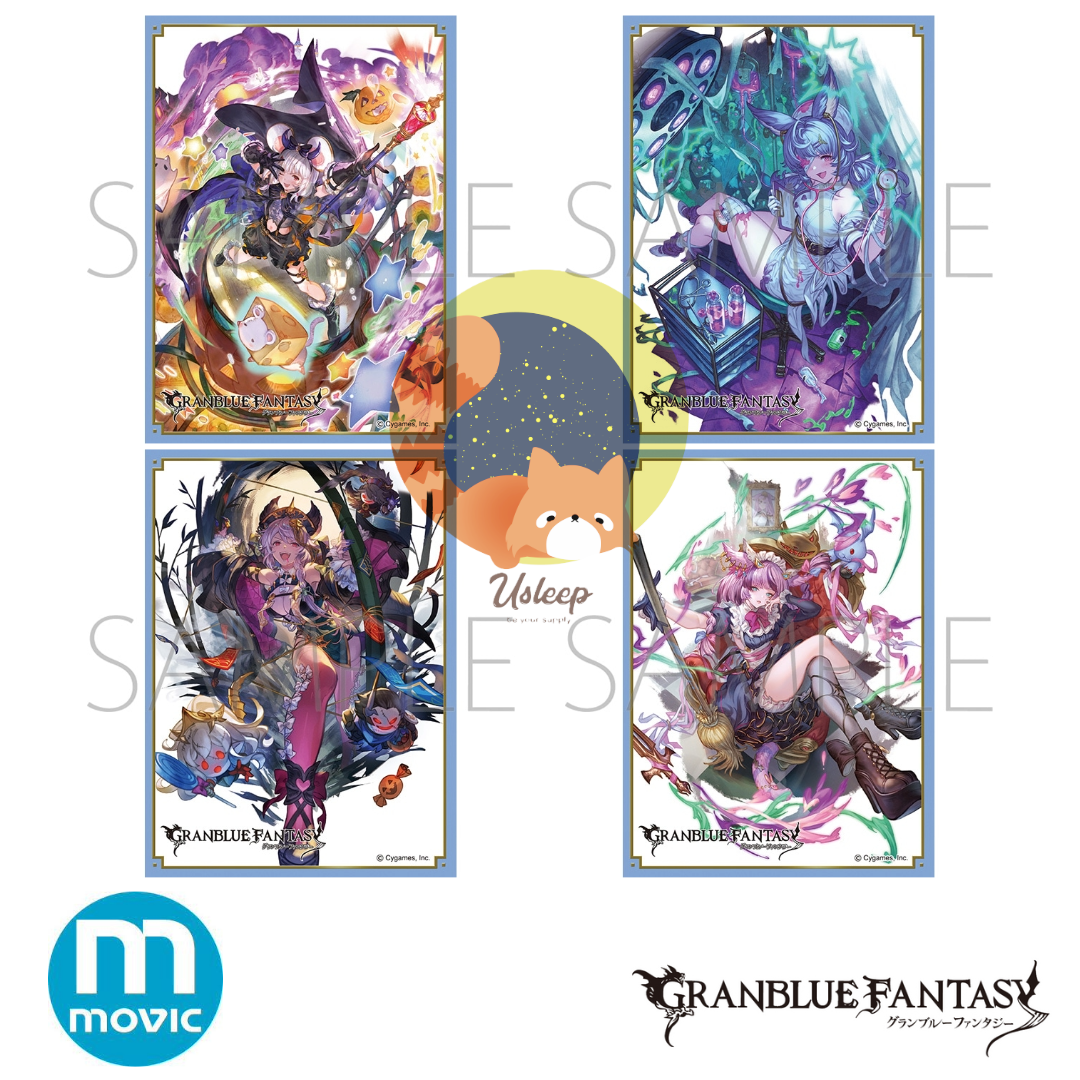 [PRE-ORDER] Chara Sleeve Collection Matte Series Granblue Fantasy: Vikala, Tikoh, Satyr, Manamel