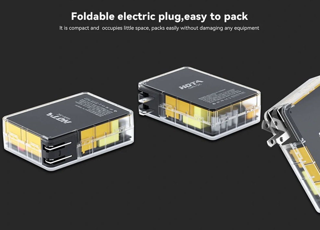 HOTA P24-248W Charger Multi-port PD Quick Charge Type C for Mobile Phone Laptop & HOTA H24 245W GaN Adapter