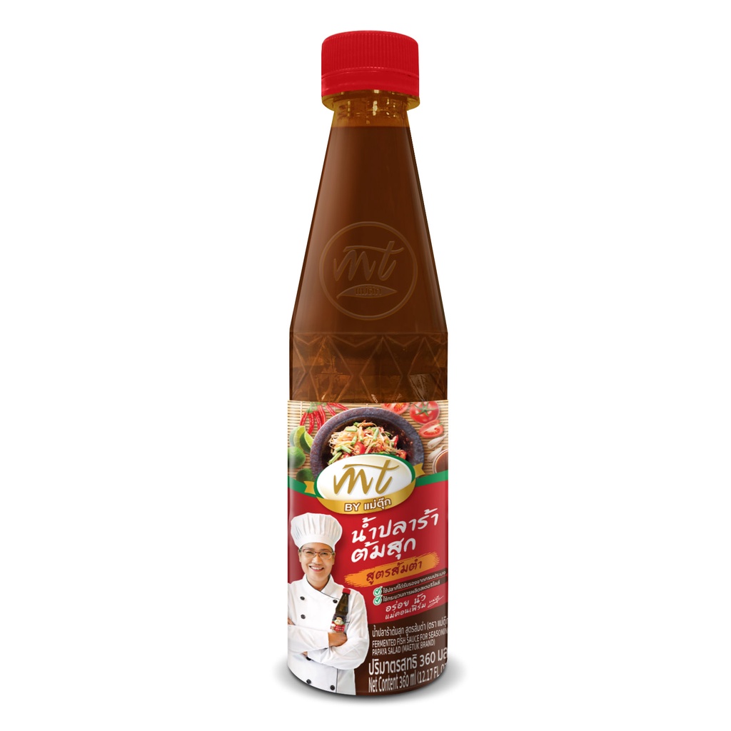 8859274406795 360ml น้ำปลาร้าต้มสุก(แม่ตุ๊ก)