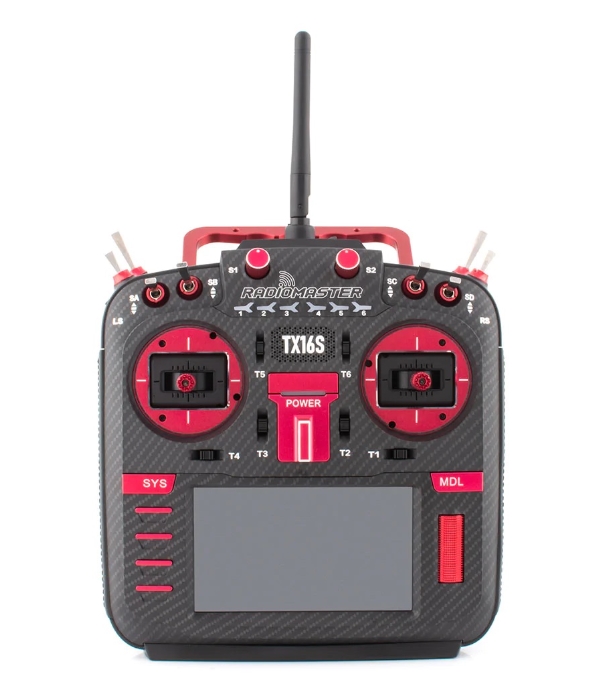 Radiomaster TX16S Mark II 4in1 ELRS Gimbal V4 AG01 และรุ่น MAX Carbon